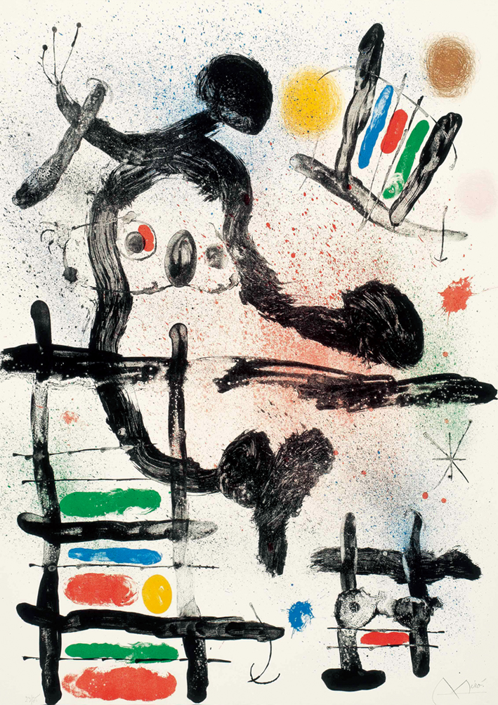 胡安·米罗 Joan Miró ——弹弓的鸟